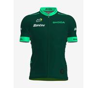 Tour de France 2024 Leader Ranking Points Fan Line Jersey Green - Classic Cut - XS
