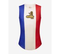 Tour de France 2025 Grand Départ Lille Sleeveless Base Layer Top White Blue Red - M
