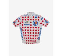 Santini Tour De France Overall Leader Short Sleeve Jersey White 5 Years Kids