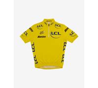 Santini Tour De France Gpm Leader Short Sleeve Jersey Yellow 11 Years Kids