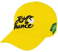 Tour de France Leader Cap - Official Cycling Collection - Adjustable Size, Yellow, One Size
