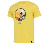 Tour de France Mountain T-Shirt - Official Cycling Collection, Yellow, XXL