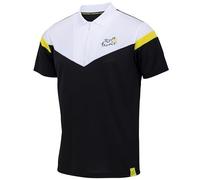 Tour de France TDF Polo Shirt - Official Cycling Collection, Black, M