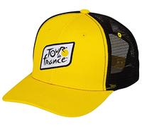 Tour de France Trucker Cap - Official Cycling Collection - Adjustable Size, Yellow, One Size