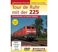 Tour de Ruhr mit der 225 - DB-Dieselbrummer vor schweren Stahlzügen [Import allemand]