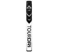 TOUR-DRI FLAT 2.0 PUTTER GRIP - WHITE / BLACK