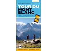 Tour du Mont Blanc: Easy-to-use folding map and essential information, with custom itinerary planning for walkers, trekkers, fastpackers and trail runners (Guidemaps) (Big Trails Guidemaps): 1