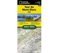 Tour du Mont Blanc Map : Trails Illustrated