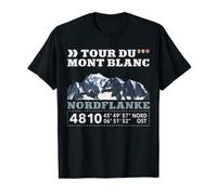 Tour Du Mont Blanc Montblanc Mountain Hiking TMB Finisher T-Shirt