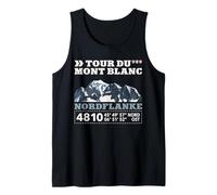 Tour Du Mont Blanc Montblanc Mountain Hiking TMB Finisher Tank Top