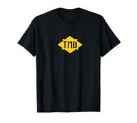 Tour du Mont Blanc (TMB) Alpine Circuit Hiking Route Map T-Shirt
