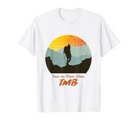 Tour du Mont Blanc (TMB), Female Hiker T-Shirt