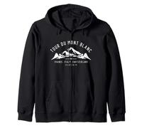 Tour du Mont Blanc Zip Hoodie
