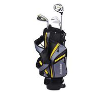 Tour Edge HL-J Junior Complete Golf Set with Bag (Right Hand, Graphite, 1 Putter, 1 Iron, 1 Wood 3-6 YRS) Yellow