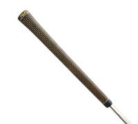 Tour-Fit Elite 360 Rotate Golf Club Grip with Professional Golf Tape | All-Weather Non-Slip Golf Grips for Irons & Woods | Available in Standard, Midsize, and Oversize (Black/Gold Midsize)