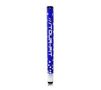 Tour Fit Golf Putter Grip S.S.D 1.25 Pistol & 1.52 Midsize - Super Tacky Soft Feel, Micro Dot Texture - Includes Premium Golf Tape - Black Red Blue (Blue, Tour 1.25 (Standard Pistol))