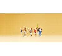Preiser 79163 Tourists with Guide N Gauge Figures
