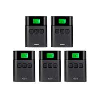 Tour Guide System Wireless Audio Guiding For Church Translator Traveling Museum Visit Conference Factory Training(5 Receivers)