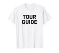 Tour Guide - Travel Guide Value Graphic T-Shirt, Men, White, L