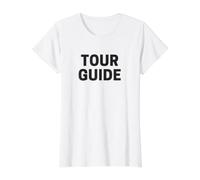 Tour Guide - Travel Guide Value Graphic T-Shirt, Women, White, L