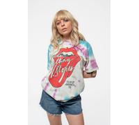 Tour of USA 78 Dye Wash Unisex T Shirt The Rolling Stones White S