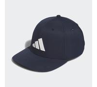 adidas Tour 3 Stripe Snapback Hat Blue One Size (Adjustable)