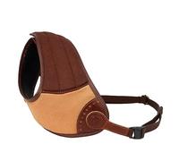 TOURBN Canvas Leather Shoulder Recoil Pad Adjustable Rifle Shotgun Shockproof Pads for Sports Shooting Hunting