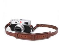 TOURBN Genuine Leather Camera Strap with Shoulder Pad Binoculars Strap Handmade Gift