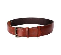 TOURBON 2.5" Wide Heavy Duty Leather Tool Belt for Men Adjustable Waist Work Belts for Carpenters Electricians