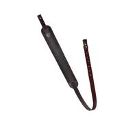 TOURBON Genuine Leather Rifle Sling Soft Padded Hunting Gun Carry Belt Long Shotgun Strap