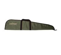 TOURBON Hunting Shotgun Rifle Gun Case Storage Bag With Adjustable Shoulder Strap - Green with Brown Trim (Rifle)