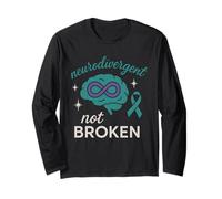 Tourette Awareness TS Warrior Tic Disorder Neurodivergent Long Sleeve T-Shirt