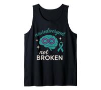 Tourette Awareness TS Warrior Tic Disorder Neurodivergent Tank Top