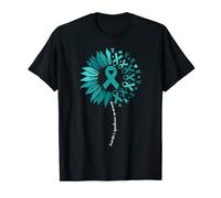Tourette Syndrome Awareness Sunflower For Women Tourette's T-Shirt