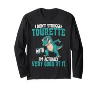 Tourette Syndrome Awareness Tee Tourette Syndrome Warrior Long Sleeve T-Shirt