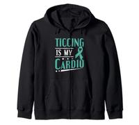 Tourette Syndrome Awareness Ticcing Tourette Syndrome Zip Hoodie