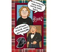 TOURETTES Awareness novelty notebook inspired by Scottish legends Lewis Capaldi and John Davidson MBE 100 page notepad Scotland Tartan theme