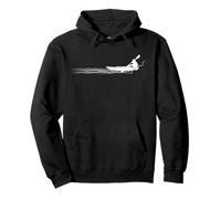 Touring Kayak Minimal Graphic For Sea Kayakers Pullover Hoodie