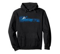 Touring Sea Kayak Graphic Kayaker Pullover Hoodie