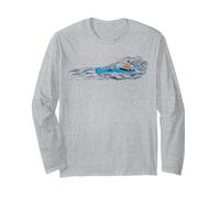 Touring Sea Kayak Graphic Long Sleeve T-Shirt