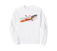 Touring Sea Kayak Kayaking Graphic For Kayakers Sweatshirt