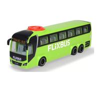 Dickie Toys - Toy Bus Man FlixBus Green, 27 cm, Bus with Steering Function, From 3 Years (203744015)