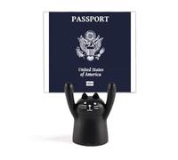 Tourist Country American Unique Flag Memorial Memo Holder Cartoon Black Cat Stand Decoration