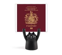Tourist Country British Unique Flag Memorial Memo Holder Cartoon Black Cat Stand Decoration