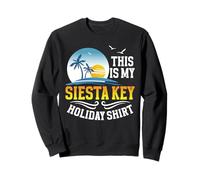 Tourist Florida Vacay Palm Tree Summer Holiday Siesta Key Sweatshirt