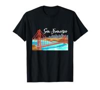Tourist - Golden Gate Bridge - San Francisco T-Shirt