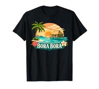 Tourist Honeymoon Bora Bora Tropical Vacation Tee Cruise T-Shirt