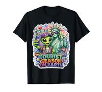 Tourist Season On Earth Alien in NYC I Love New-York T-Shirt