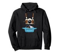 Tourist Spirit Day Camera Passport Travel Around a World Pullover Hoodie
