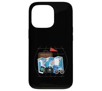 Tourist Spirit Day Costume Camera Passport Travel Tour Guide Case for iPhone 13 Pro